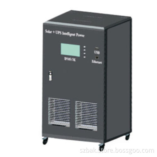 Solar + UPS intelligent power station AC110V, load power 2.4KW, AC and solar charging